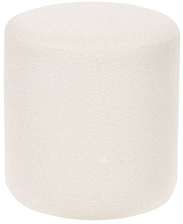 Beliani Pufas MOAB Boucle baltas