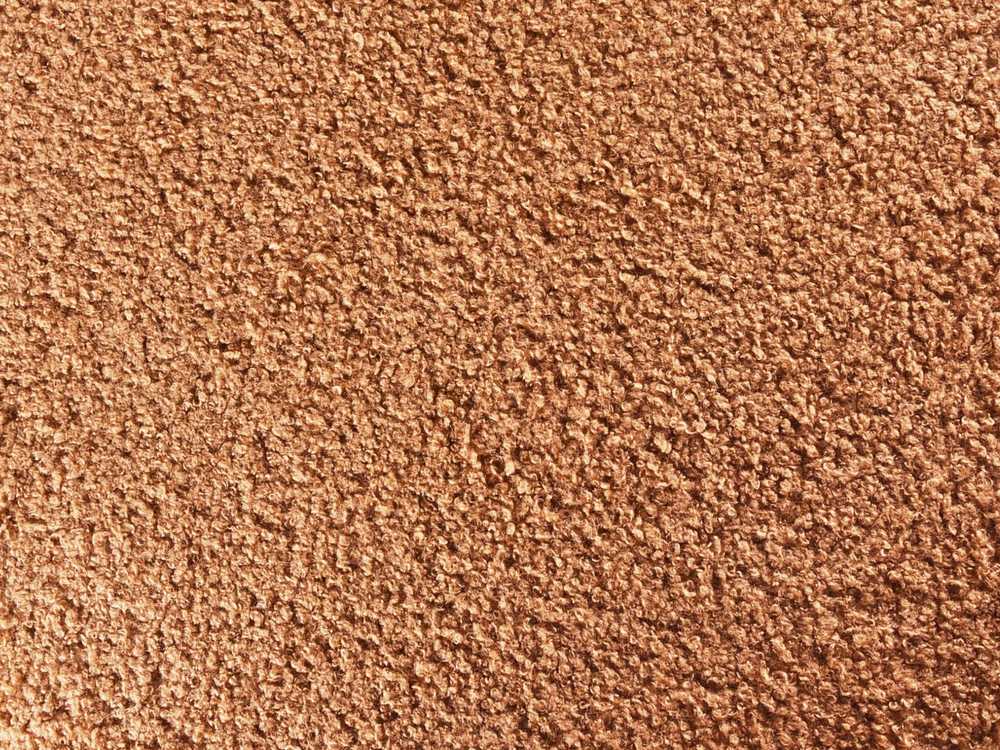 Beliani Pufas CHILLY Boucle auksinės rudos spalvos