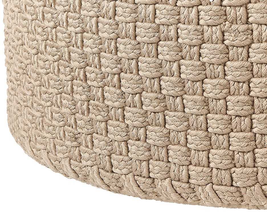 Beliani Pufas MITHI Smėlio spalvos