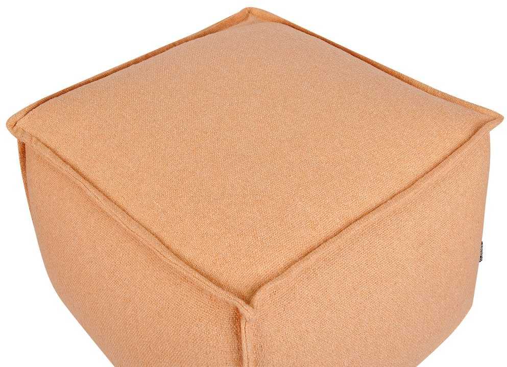 Beliani Pufas SHERALI Medvilninis Oranžinis