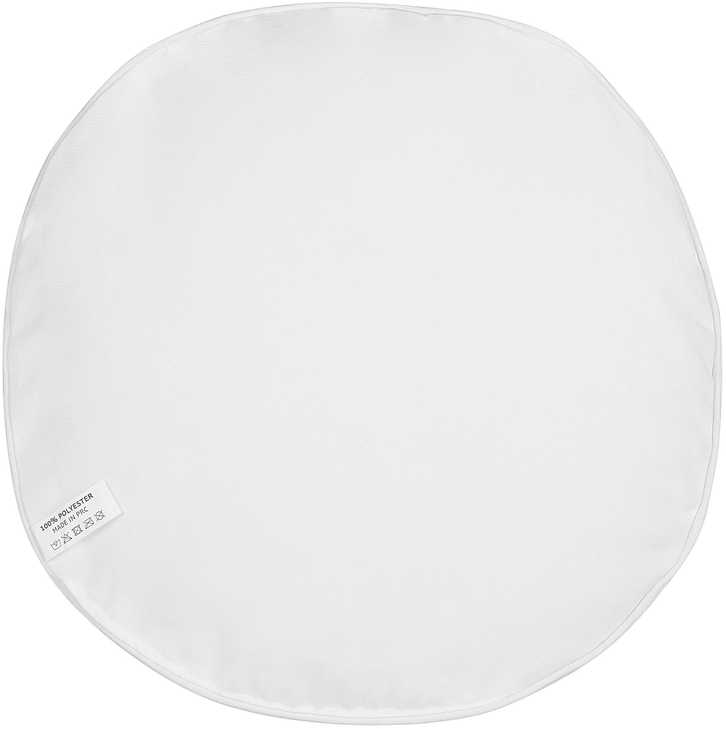Beliani 2 sodo pagalvėlių rinkinys VIOZENE Augalinis raštas 40 x 40 cm Baltas