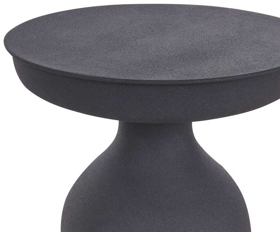 Beliani 2 pagalbinių staliukų komplektas COTA/TENJO metalinis juodas