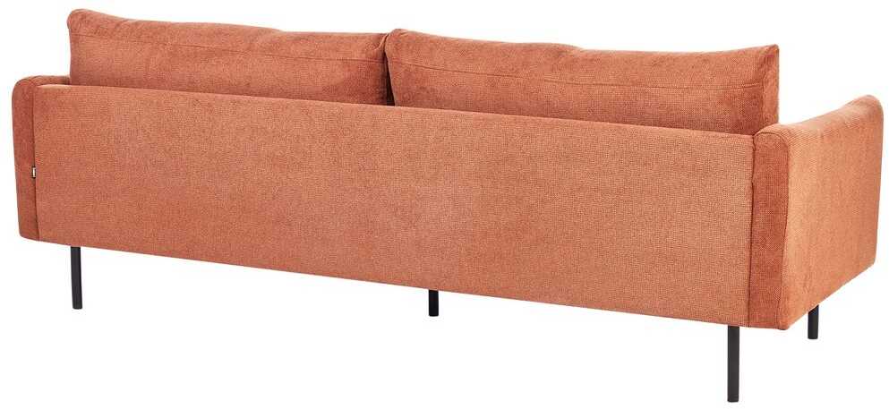 Sofa Beliani 5 vietų svetainės baldų komplektas VINTERBRO, šenilinis, auksinio ruda spalva su otomane