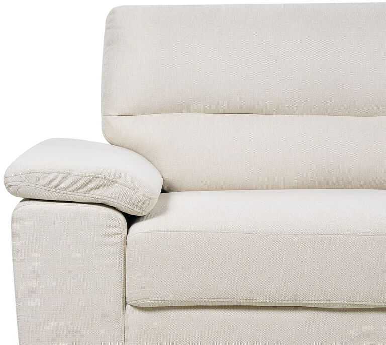 Beliani 2 vietų sofa VOGAR šviesiai smėlio spalvos