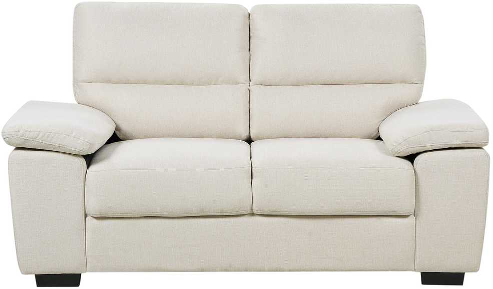 Beliani 2 vietų sofa VOGAR šviesiai smėlio spalvos