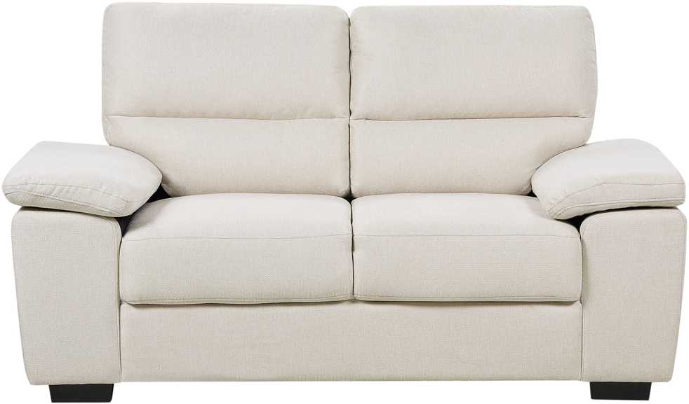 Beliani 2 vietų sofa VOGAR šviesiai smėlio spalvos