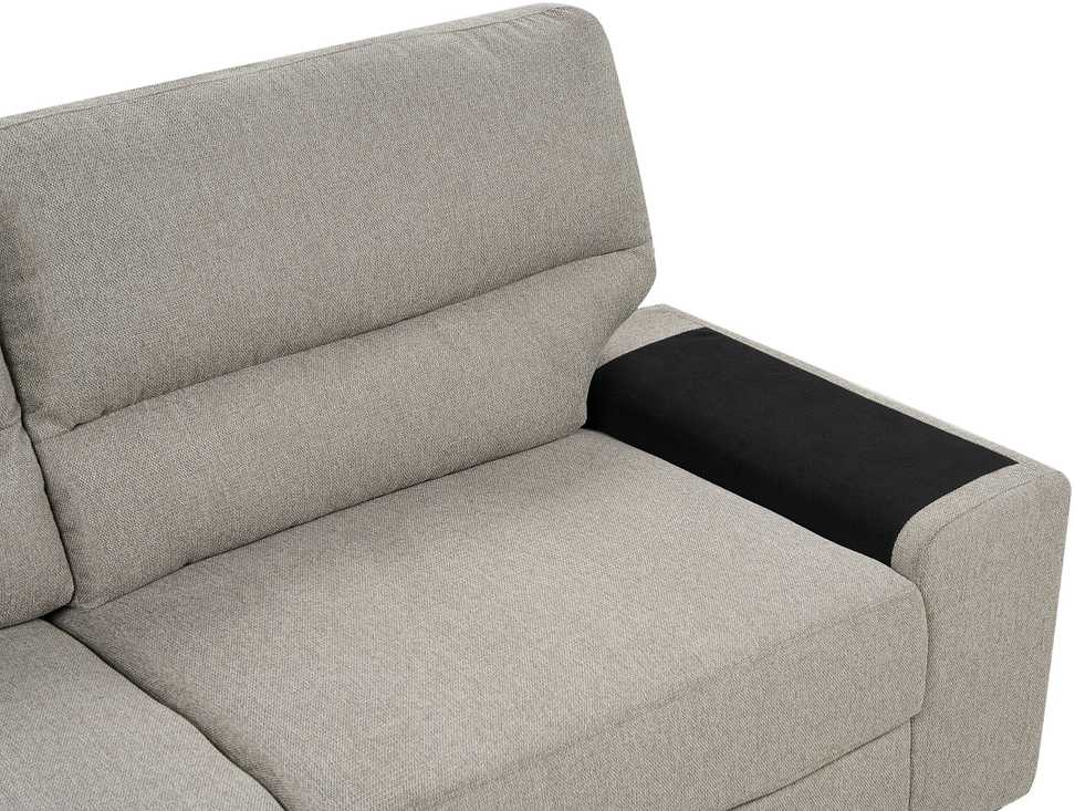 Beliani 2 vietų sofa VOGAR šviesiai ruda