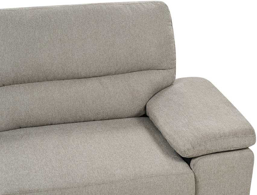 Beliani 2 vietų sofa VOGAR šviesiai ruda