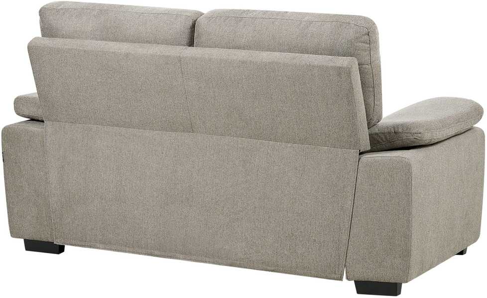 Beliani 2 vietų sofa VOGAR šviesiai ruda