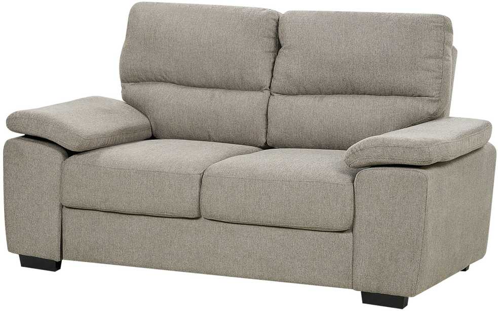 Beliani 2 vietų sofa VOGAR šviesiai ruda