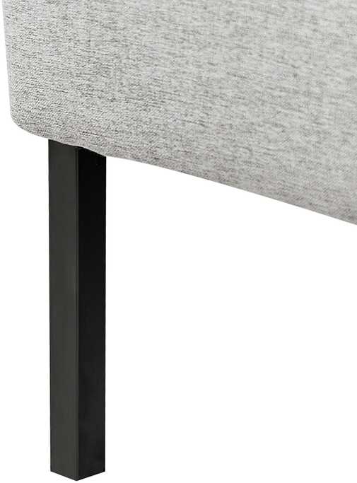 Beliani Dvivietė sofa LAHTI pilka