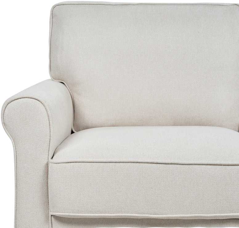Beliani 3 vietų sofa RONNEBY smėlio spalvos