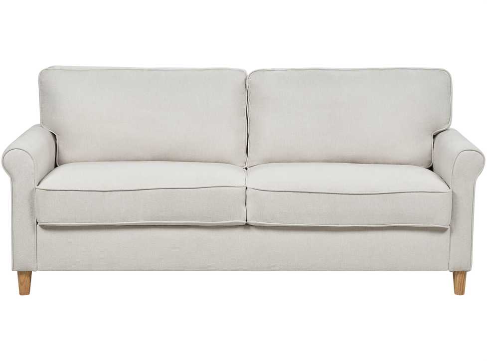 Beliani 3 vietų sofa RONNEBY smėlio spalvos