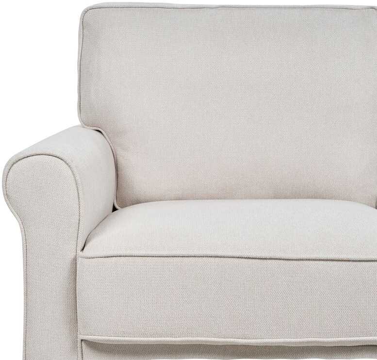 Beliani 3 vietų sofa RONNEBY smėlio spalvos