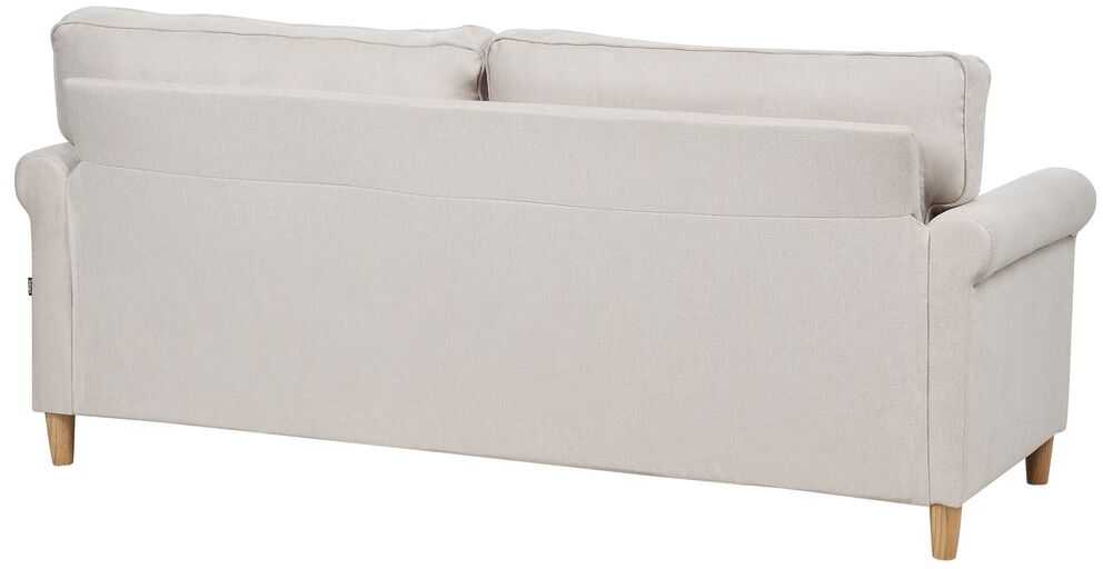 Beliani 3 vietų sofa RONNEBY smėlio spalvos