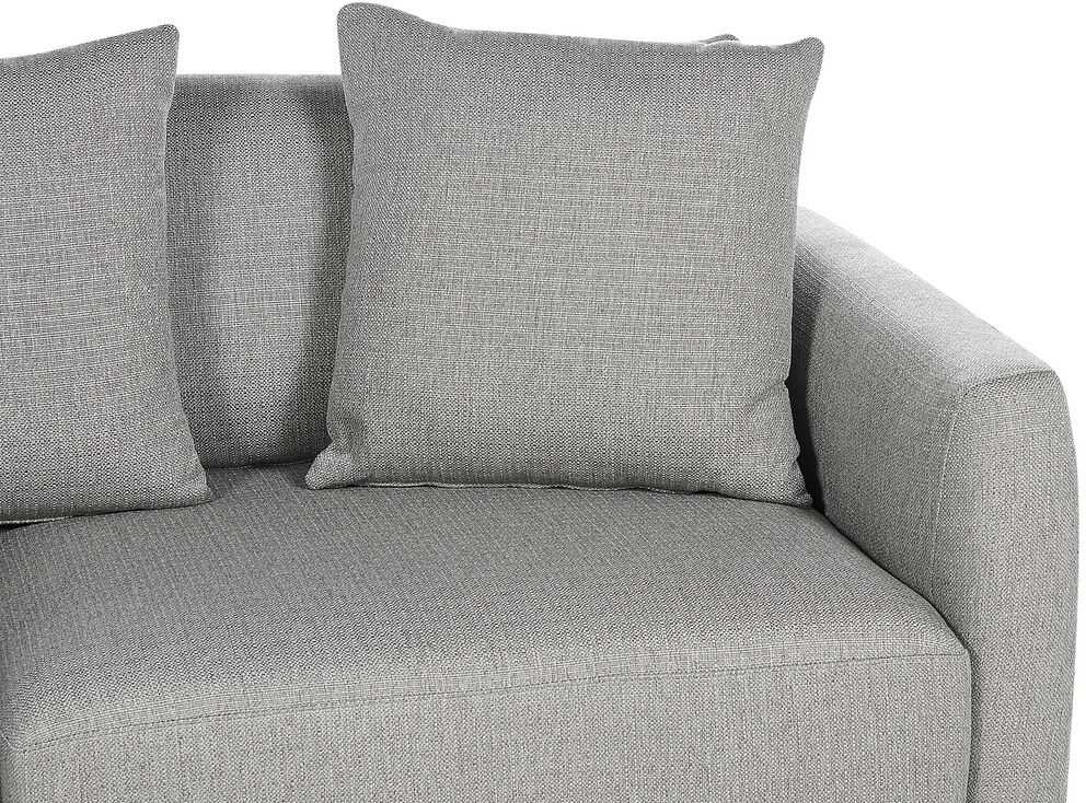 Beliani 3 vietų sofa SIGTUNA šviesiai pilka