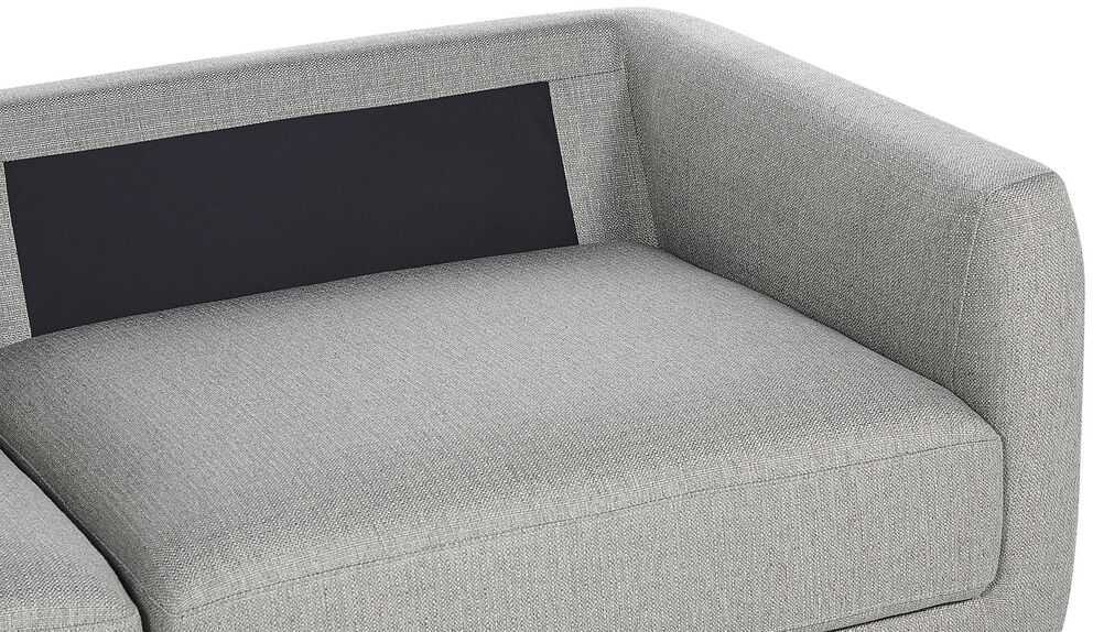 Beliani 3 vietų sofa SIGTUNA šviesiai pilka