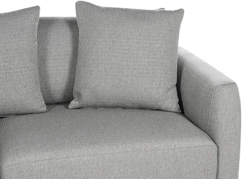Beliani 3 vietų sofa SIGTUNA šviesiai pilka