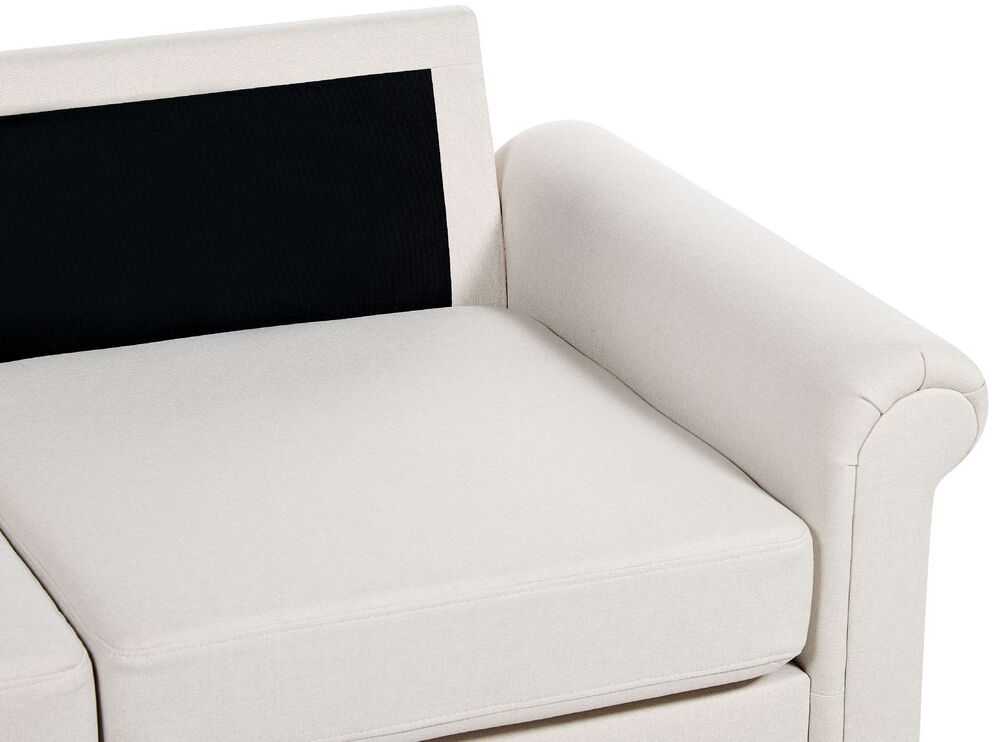 Beliani Trijų vietų sofa GINNERUP, šviesiai smėlinė