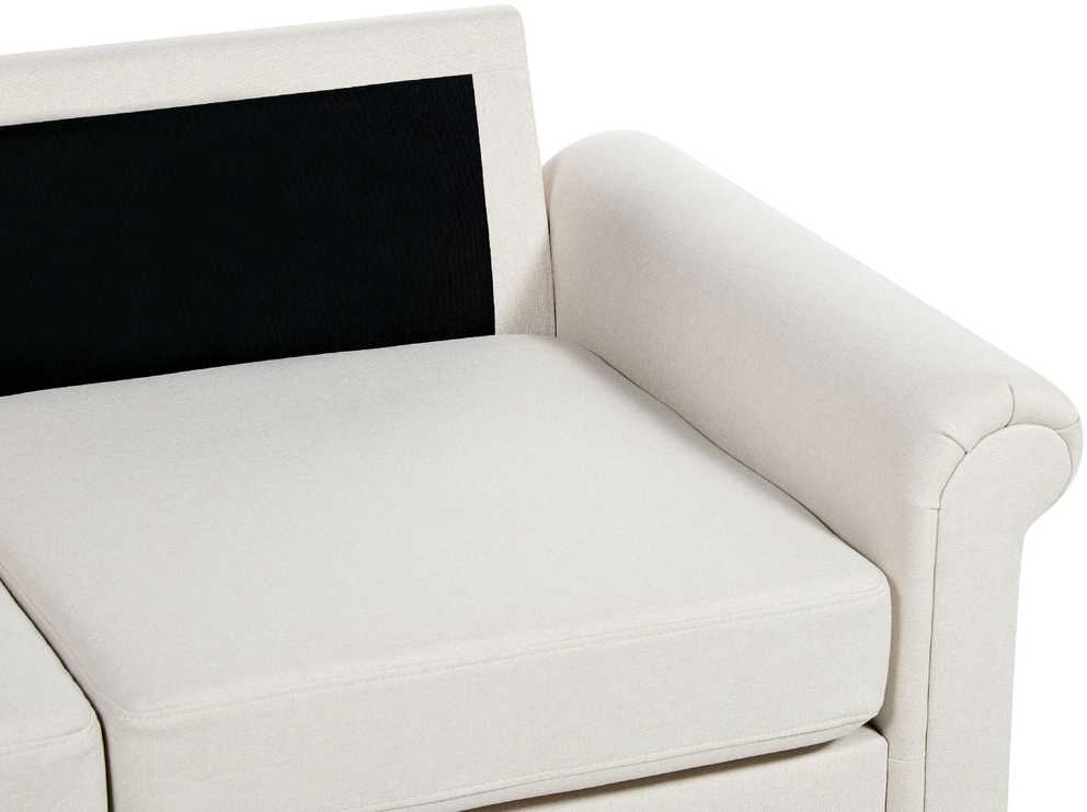 Beliani Trijų vietų sofa GINNERUP, šviesiai smėlinė