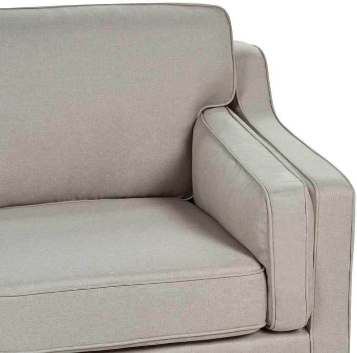 Beliani 3 vietų sofa LOKKA, smėlio spalvos