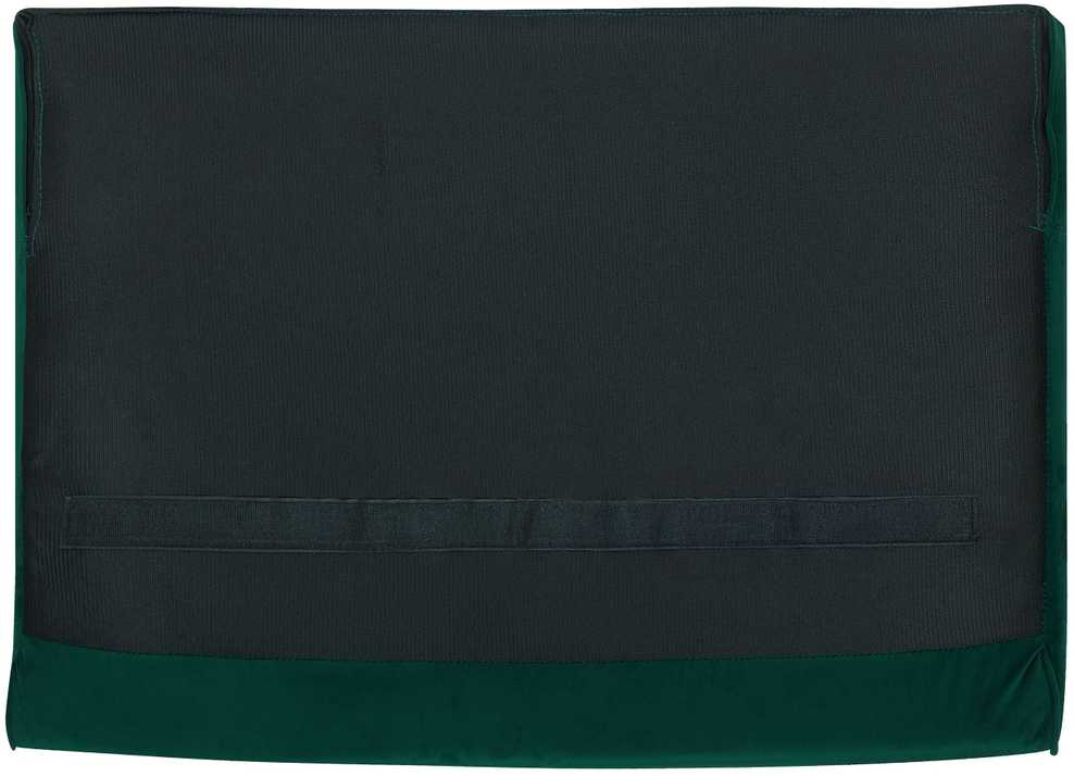 Beliani Trijų vietų sofa SOTRA, veliūras, smaragdo spalva