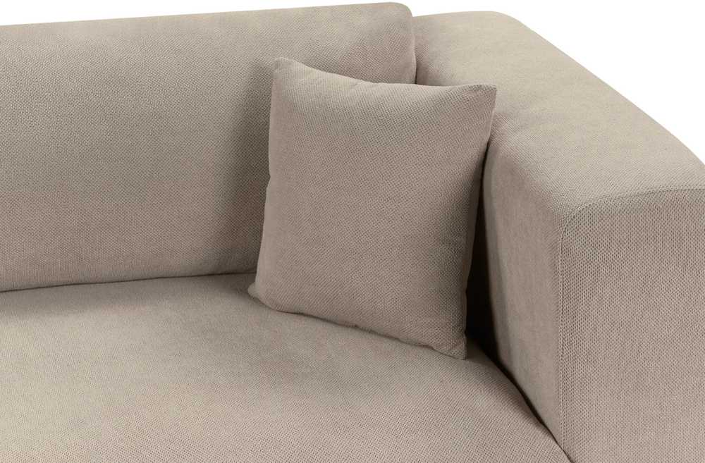 Beliani 4 vietų sofa VENG smėlio pilkos spalvos