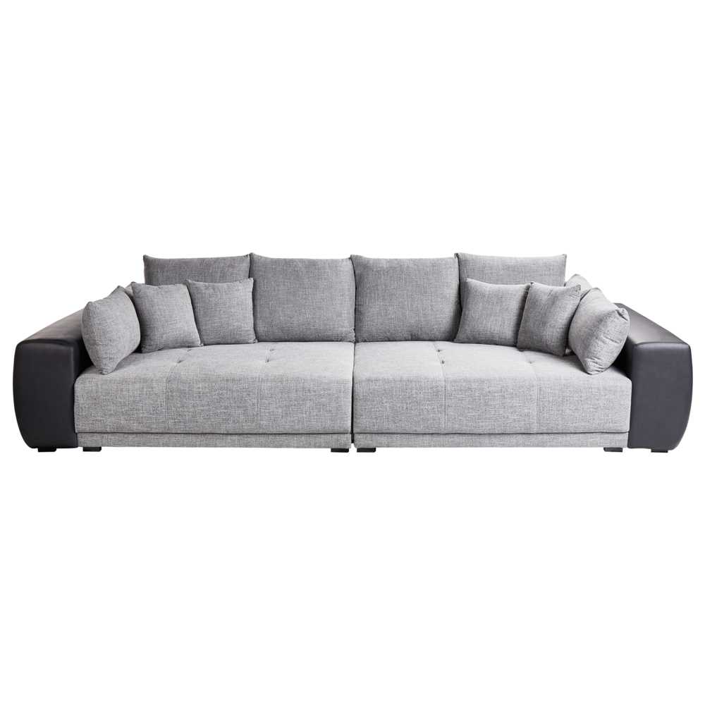 Beliani 4 vietų sofa TORPO pilka