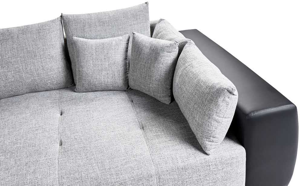 Beliani 4 vietų sofa TORPO pilka