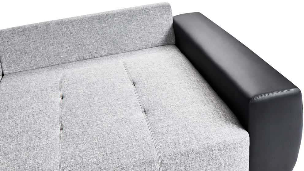 Beliani 4 vietų sofa TORPO pilka