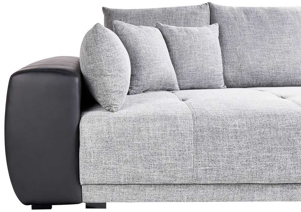 Beliani 4 vietų sofa TORPO pilka