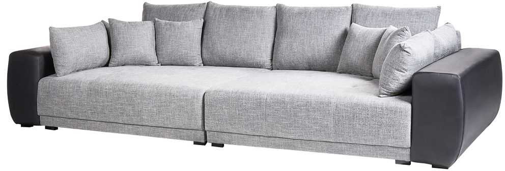 Beliani 4 vietų sofa TORPO pilka