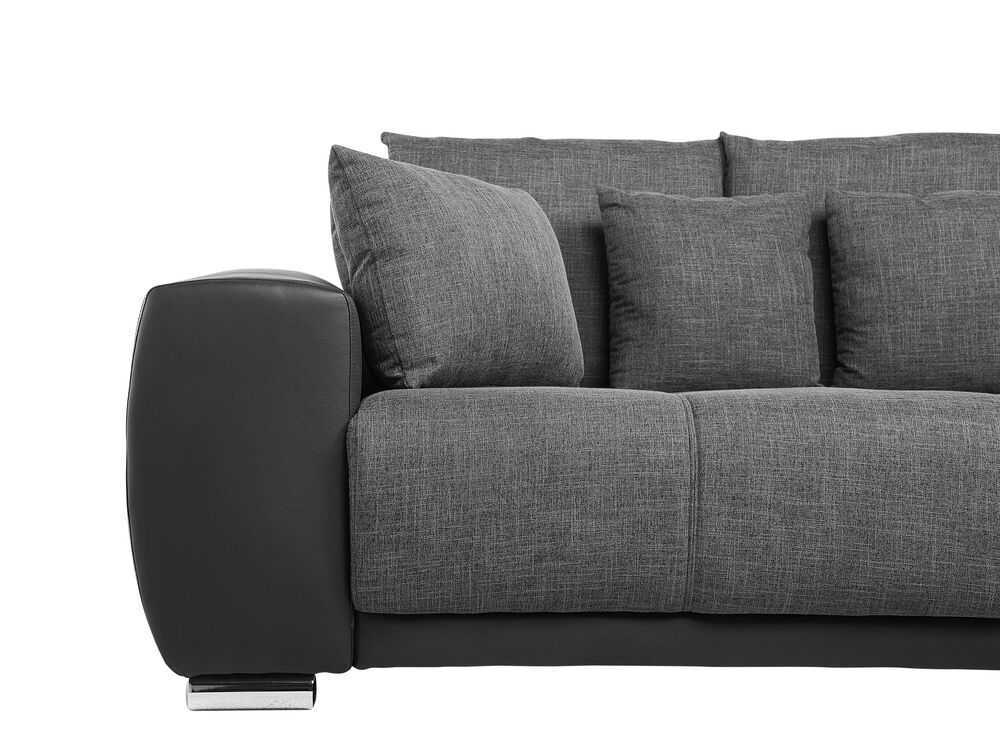 Beliani 4 vietų sofa TORPO pilka