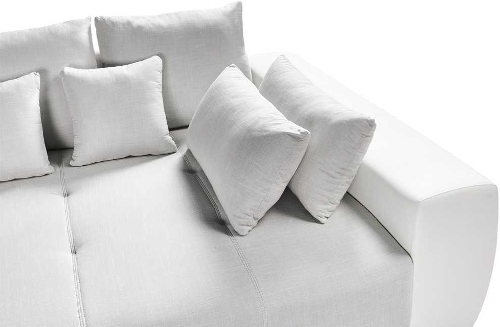 Beliani 4 vietų sofa TORPO šviesiai smėlio spalvos