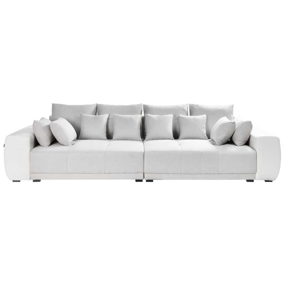 Beliani 4 vietų sofa TORPO šviesiai smėlio spalvos