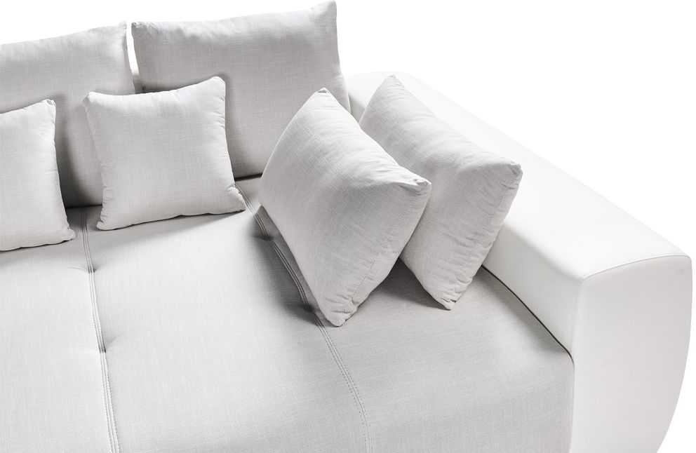 Beliani 4 vietų sofa TORPO šviesiai smėlio spalvos