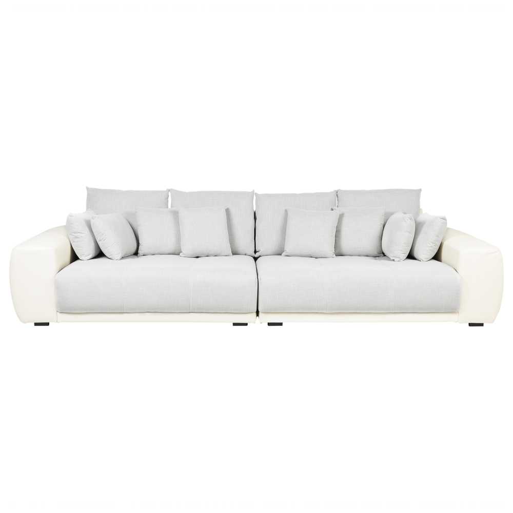 Beliani 4 vietų sofa TORPO šviesiai smėlio spalvos