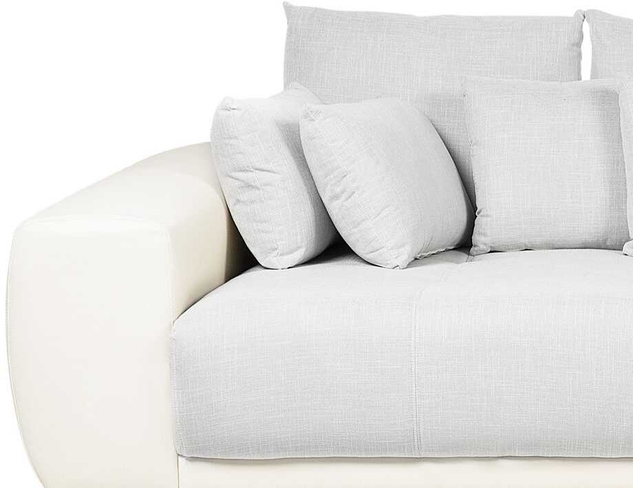 Beliani 4 vietų sofa TORPO šviesiai smėlio spalvos