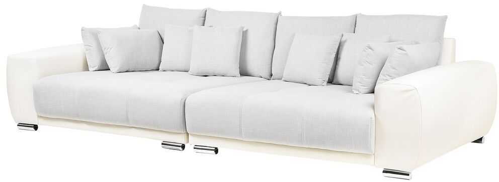 Beliani 4 vietų sofa TORPO šviesiai smėlio spalvos