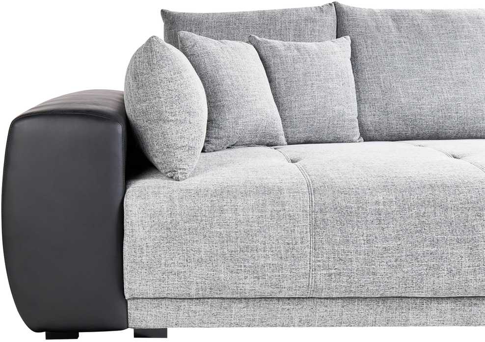 Beliani 4 vietų sofa TORPO pilka