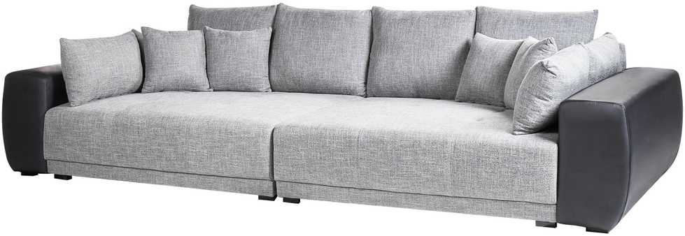 Beliani 4 vietų sofa TORPO pilka