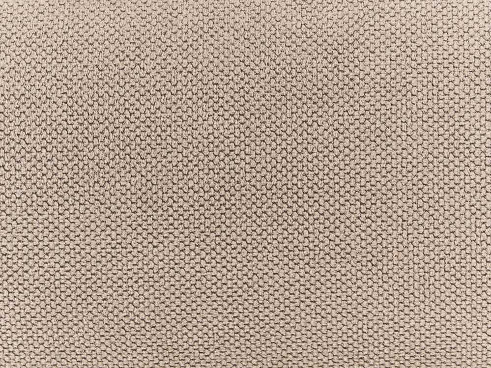 Beliani Dvivietė sofa LOEN, smėlio ir pilkos spalvos