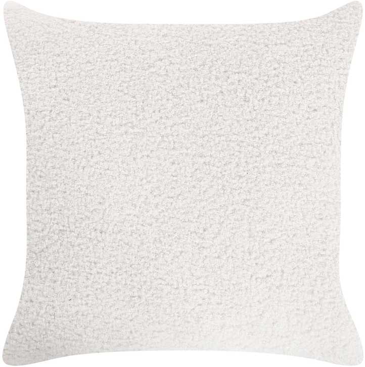 Beliani Trivietė sofa FREDERICA, bouclé audinys, balta