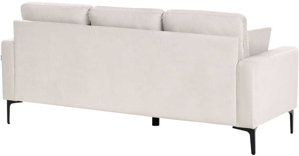 Beliani Trijų vietų sofa GAVLE Šviesi smėlio spalva