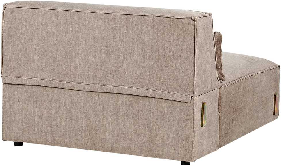Beliani Dvivietė modulinė sofa HELLNAR, šviesiai ruda