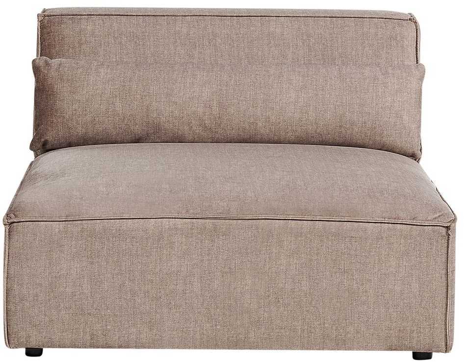 Beliani Dvivietė modulinė sofa HELLNAR, šviesiai ruda