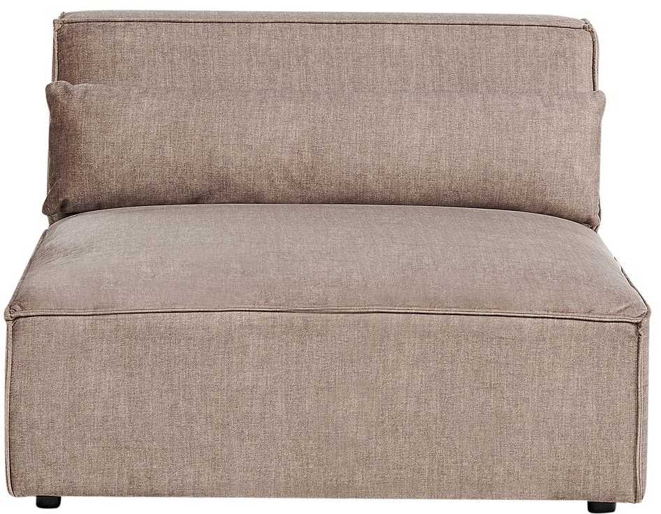 Beliani Dvivietė modulinė sofa HELLNAR, šviesiai ruda