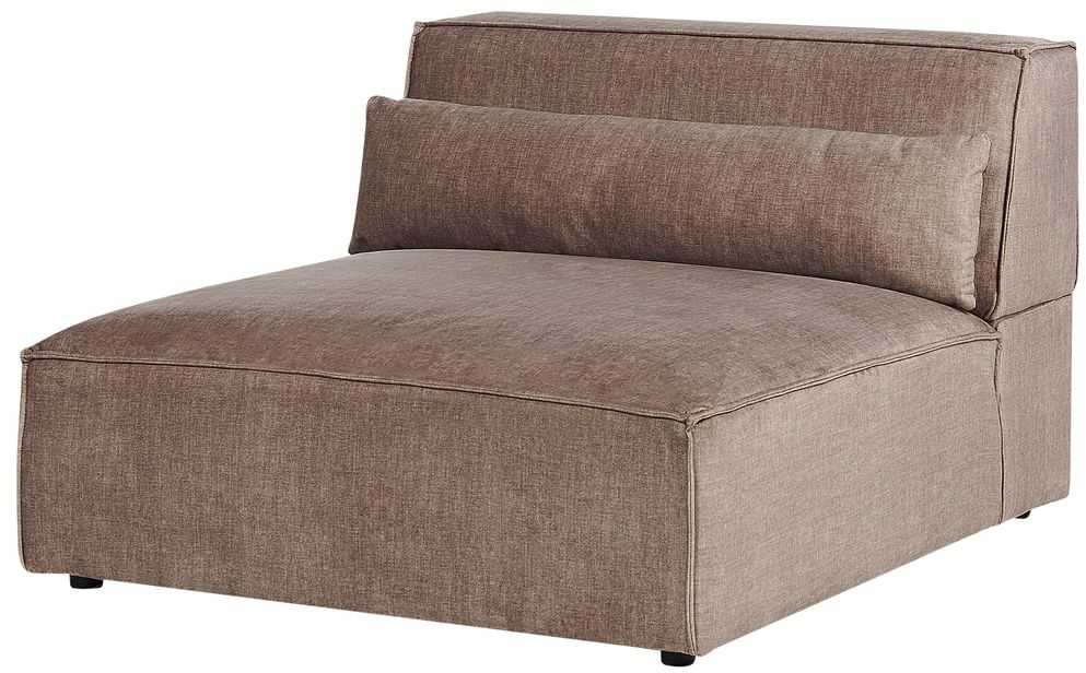Beliani Dvivietė modulinė sofa HELLNAR, šviesiai ruda