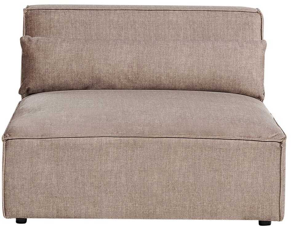 Beliani Dvivietė modulinė sofa HELLNAR, šviesiai ruda