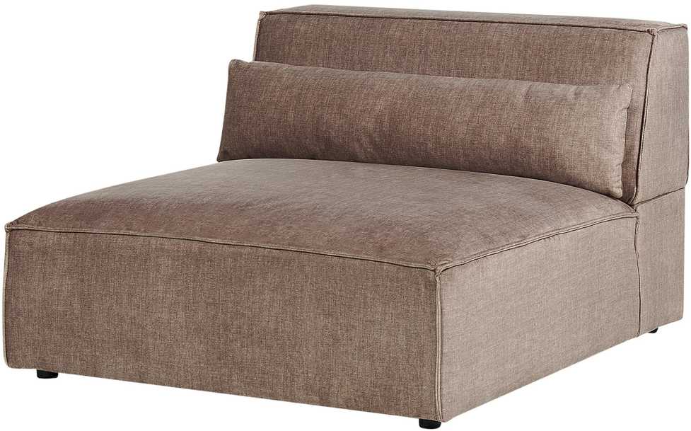 Beliani Dvivietė modulinė sofa HELLNAR, šviesiai ruda
